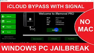 🔥 iPhone 6 iCloud Bypass With Signal - iRemoval Pro ✔️