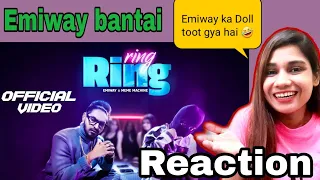 Pakistani reaction | EMIWAY - RING RING ft. MEME MACHINE | saima pirzada