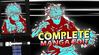 How to make a manga edit on capcut | CapCut Tutorial