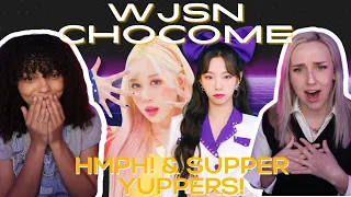 COUPLE REACTS TO WJSN CHOCOME (우주소녀 쪼꼬미) | Hmph! & Super Yuppers