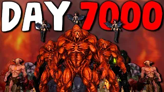 THIS DAY 7000 HORDE BROKE MY GAME! - Darkness Falls MAX ZOMBIE INSANE NIGHTMARE HORDE!