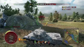 World of Tanks PS4 - Leopard 1 - Malinovka - Base Defense