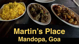 Martin's Place, home style Goan in rural Salcette, Goa