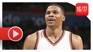 Russell Westbrook Triple-Double Highlights vs Suns (2016.12.17) - 26 Pts, 22 Ast, 11 Reb, CRAZY!