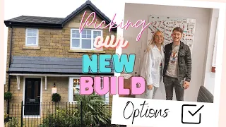 BUYING A NEW BUILD | PICKING OUR NEW BUILD HOUSE OPTIONS & EXTRAS 🏡