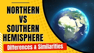 NORTHERN VS SOUTHERN HEMISPHERE | SIMILARITIES & DIFFERENCES @TOPBrainGK