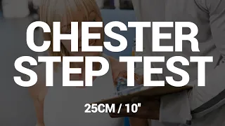 Chester Step Test with digital countdown and sound