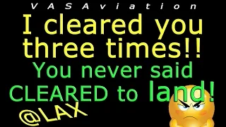 [FUNNY ATC] A HURRIED HASTY ATC giving illegible clearances at LAX!