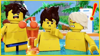 Lego Ninjago Swimming Pool Funny Moments Compilations