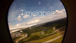Timelapse A319 Lufthansa HAM-FRA Full flight
