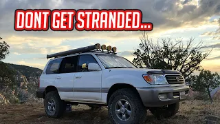 Dont get stranded! Top 5 fixes/repairs your Land Cruiser 100 LX470 needs right now