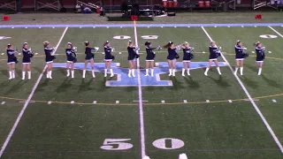 Yorktown Dance Team   FB Game 1Nov2019