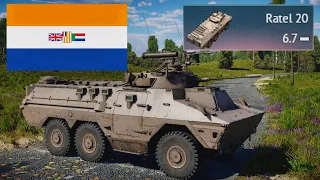 Ratel 20 "South Africa" Experience War Thunder