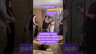 tatapan penuh arti Jerome polin untuk Eca aura