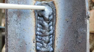 welding technique without the law of position on the vertical 3F