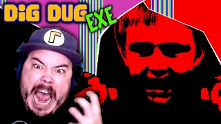 THE BEST EXE I'VE EVER PLAYED?! IT BROKE OUT OF MY PC!! | Dig Dug.EXE (All Endings)