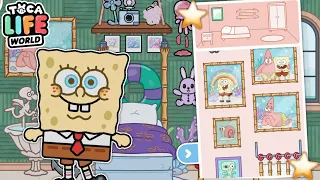 ⭐️NEW ⭐️SpongeBob Furniture House Pack 😍😱 | *with voice* | Toca Boca Life World Roleplay UPDATE