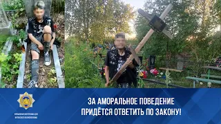 За аморальное поведение придется ответить по закону