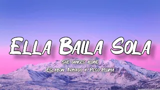 Ella Baila Sola - Eslabon Armado Ft. Peso Pluma (Letra/English Lyrics)