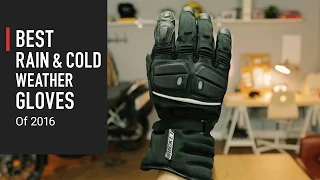 Best Rain and Cold-Weather Motorcycle Gloves