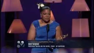 Mo'nique winning Best Supporting Actress for Precious