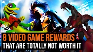 8 game rewards that are totally not worth the trouble