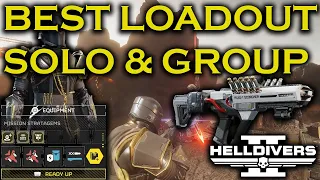 BEST SOLO AND GROUP PLAY LOADOUT IN HELLDIVERS 2