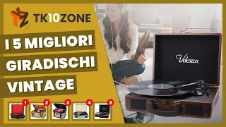 I 5 migliori giradischi vintage