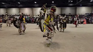 Jr. Men's Traditional @ Durant powwow 2023 | back-to-back songs | Saturday night contest
