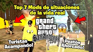 ¡¡Top 7 Cleo Mods de Situaciones de la vida real para el GTA San Andreas Android!!