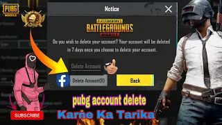 How To Delete PUBG Account | Pubg Account Delete Kaise Kare 2024