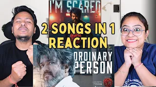 LEO - Ordinary Person X I'm Scared REACTION | #leo