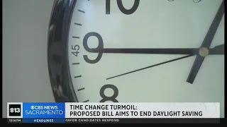 Proposed bill aims to end daylight saving time in California