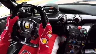 VETTEL Driving Hypercar FERRARI FXXK