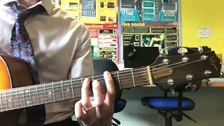 Smoke On The Water (power chords beginner)