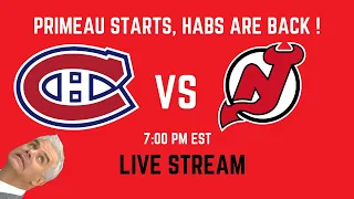 MONTREAL CANADIENS VS NEW JERSEY DEVILS LIVE STREAM PLAY-BY-PLAY