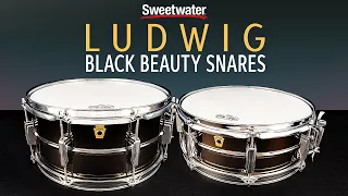 Ludwig Black Beauty Snare Drum Demo