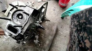 Air cooled diesel engine reassembly