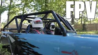 FPV RC Car Test Run At Home