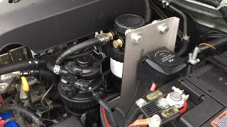 CANT EVEN GET TO THE OIL FILTER - toyota hilux