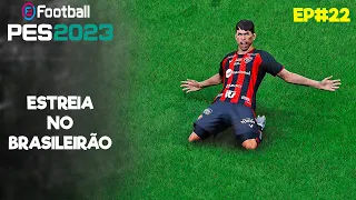 Estreia no Brasileirão Série A | MASTER LIGA com VITÓRIA 2023 | EFOOTBALL PES 2023