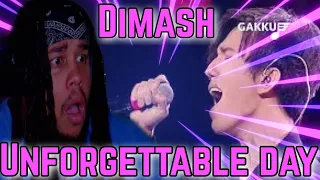 DIMASH 'Unforgettable Day" (Gakku live) REACTION(D8?)