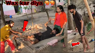 Bhai ka pair wax kar diya 🥵🥵 | rula kar liya revenge 🔥🔥