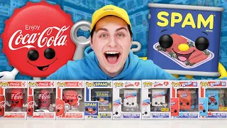 Unboxing Every Funko Foodies Pop! (Coca-Cola, Spam, Kool-Aid)