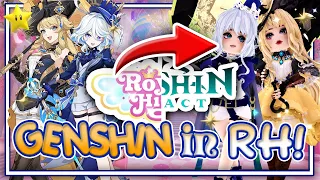 GENSHIN IMPACT CHARACTERS AS RH OUTFITS 🌟⚔️ | Royale High
