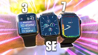 Apple Watch Series 7 vs SE vs Series 3 Don’t make THIS Mistake!