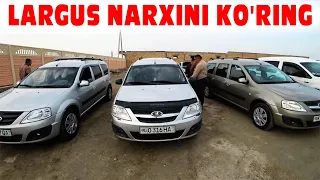 Largus narxi Xorazm mashina bozori