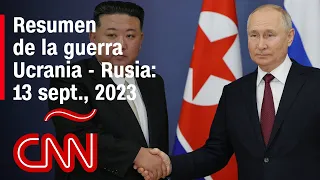 Resumen en video de la guerra Ucrania - Rusia: 13 de septiembre de 2023