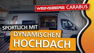 WEINSBERG CARABUS 600 MQH | KOMPAKTES KASTENWAGEN WOHNMOBIL MIT HUBBETT