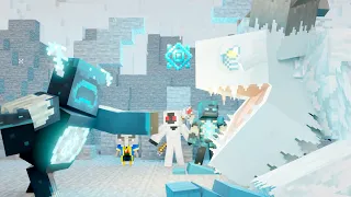 Warden vs FrostMaw (Minecraft Animation)